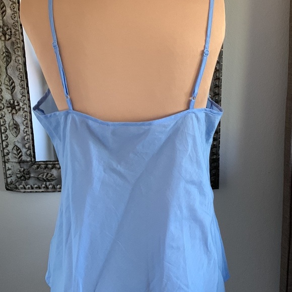 SOFT SURROUNDINGS ADJUSTABLE TANK BLOUSE. COTTON NWOT SIZE MEDIUM - Picture 3 of 5